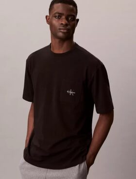 Icon Cotton Stretch Monologo Uyku Tişörtü