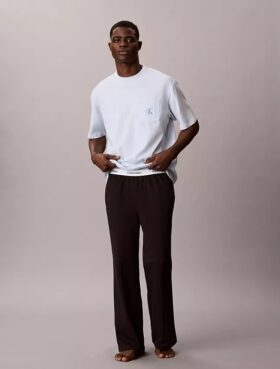 Icon Cotton Stretch Monologo Uyku Tişörtü