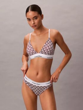 Icon Pamuk Modal Hafif Astarlı Üçgen Bralette