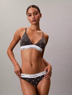 Icon Pamuk Modal Hafif Astarlı Üçgen Bralette