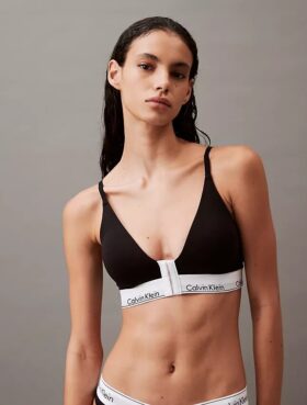 Icon Pamuk Modal Hafif Astarlı Üçgen Ön Kapamalı Bralette
