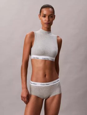 Icon Pamuk Modal Hafif Astarlı Mockneck Bralette
