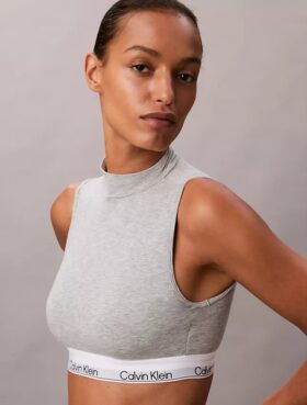 Icon Pamuk Modal Hafif Astarlı Mockneck Bralette