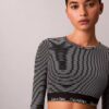 Icon Pamuk Modal Hafif Astarlı Uzun Kollu Bralette
