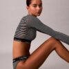 Icon Pamuk Modal Hafif Astarlı Uzun Kollu Bralette