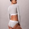 Icon Pamuk Modal Hafif Astarlı Uzun Kollu Tişört Bralette