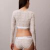 Icon Pamuk Modal Hafif Astarlı Uzun Kollu Tişört Bralette