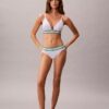 Icon Pamuk Modal Çizgili Bikini