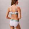 Icon Pamuk Modal Çizgili Bikini