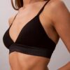 Icon Pamuk Modal Metalik Hafif Astarlı Üçgen Bralette