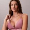 Icon Pamuk Modal Metalik Hafif Astarlı Üçgen Bralette