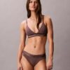 Icon Pamuk Modal Metalik Hafif Astarlı Üçgen Bralette