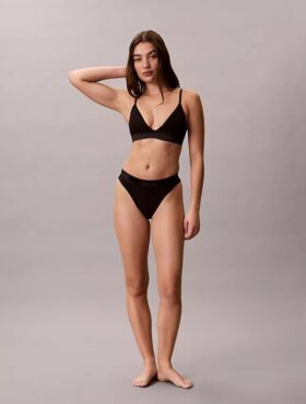 Icon Pamuk Modal Metalik Hafif Astarlı Üçgen Bralette