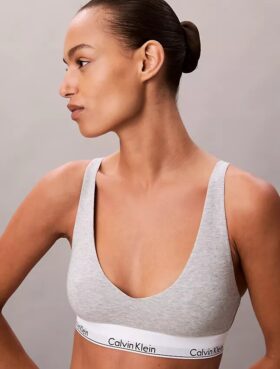 Icon Pamuk Modal Unlined Üçgen Bralette
