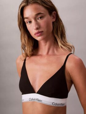 Icon Pamuk Modal Unlined Üçgen Bralette