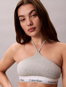 Icon Pamuk Modal Unlined Halter Bralette