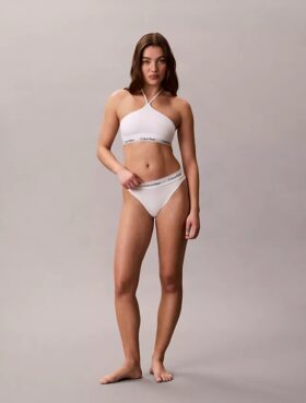 Icon Pamuk Modal Unlined Halter Bralette