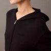 Icon Pamuklu Havlu Kumaş Fermuarlı Pijama Hoodie