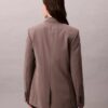 Çift Düğmeli Yün Gabardin Karışımlı Blazer Çift Düğmeli Yün Gabardin Karışımlı Blazer