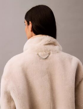 Çift Taraflı Shearling Ceket