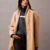 Çift Taraflı Shearling Ceket