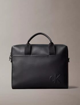 Kabartmalı Monogram Commuter Çanta