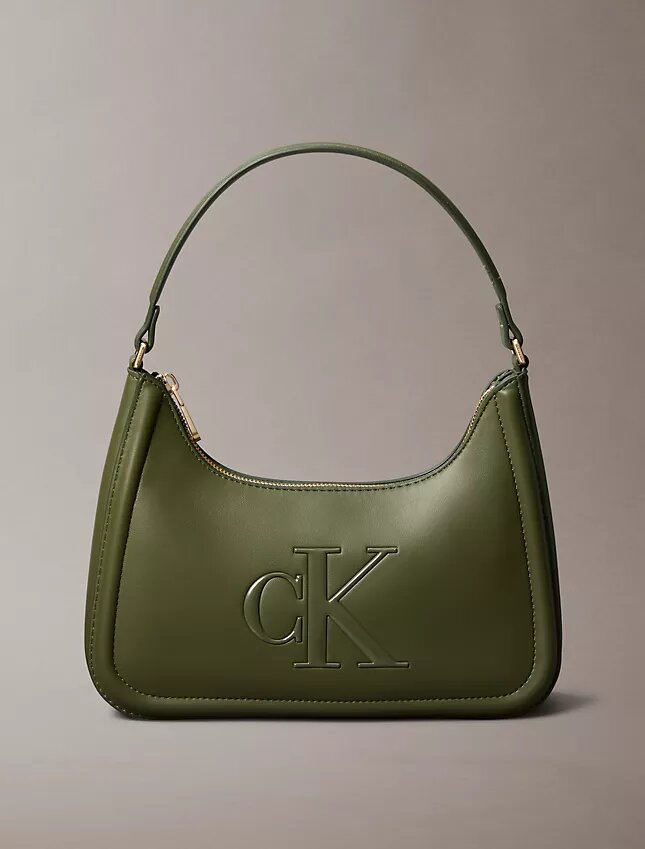 Kabartmalı Monogram Omuz Çantası Kabartmalı Monogram Omuz Çantası