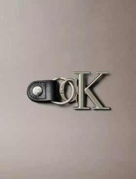 Kalın Monogram Anahtarlık