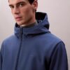 Kapüşonlu Softshell Fermuarlı Ceket