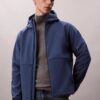 Kapüşonlu Softshell Fermuarlı Ceket