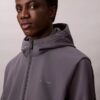 Kapüşonlu Softshell Fermuarlı Ceket