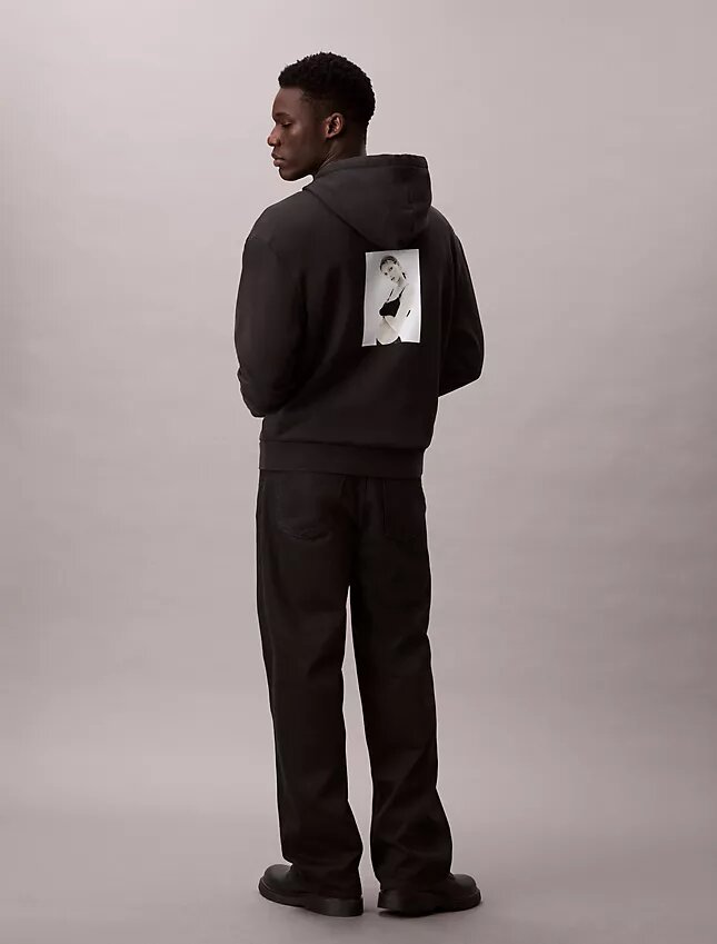 Kate Moss Fleece Grafik Kapüşonlu Sweatshirt Kate Moss Fleece Grafik Kapüşonlu Sweatshirt