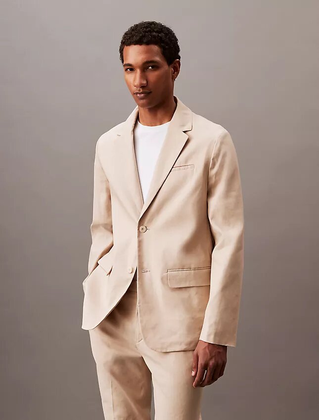 Keten Karışımlı Blazer Keten Karışımlı Blazer