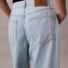 Keten Karışımlı Geniş Paça Jean Keten Karışımlı Geniş Paça Jean