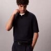 Keten Karışımlı Polo Kazak