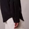 Keten Karışımlı Rahat Düğmeli Gömlek Keten Karışımlı Rahat Düğmeli Gömlek