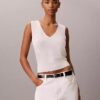 Keten Karışımlı Tank Top