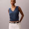 Keten Karışımlı Tank Top