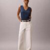 Keten Karışımlı Tank Top