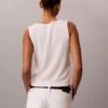 Keten Karışımlı Tank Top