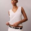 Keten Karışımlı Tank Top