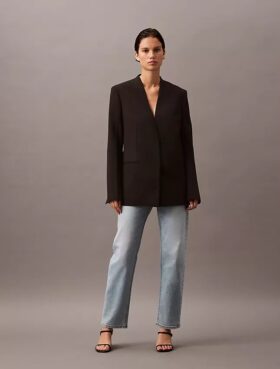Klasik Krep Blazer