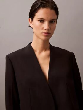 Klasik Krep Blazer