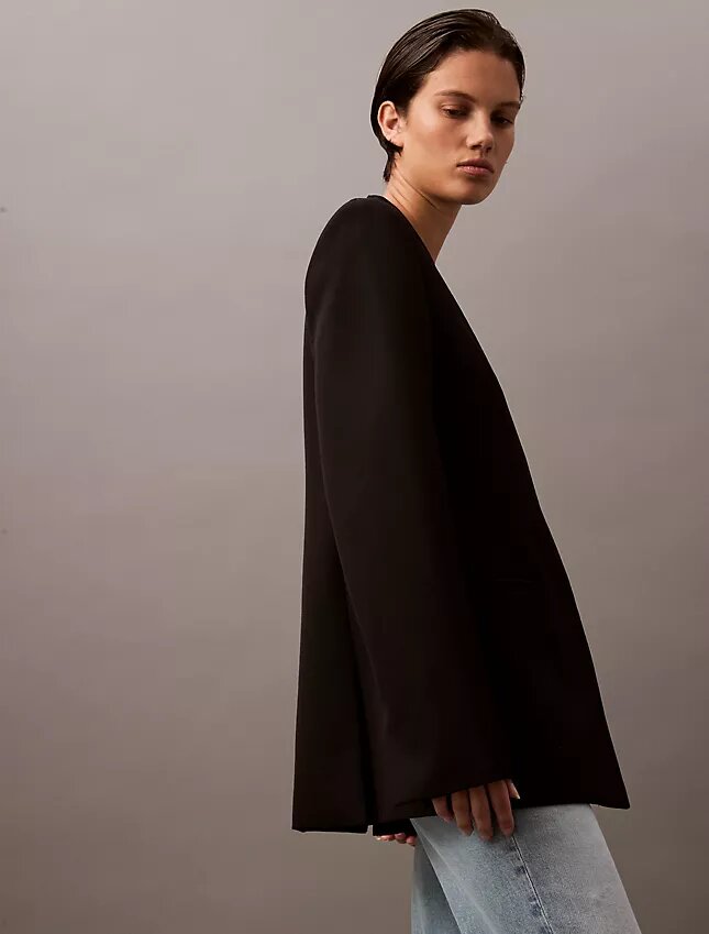 Klasik Krep Blazer Klasik Krep Blazer