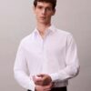 Klasik Streç Düğmeli Gömlek