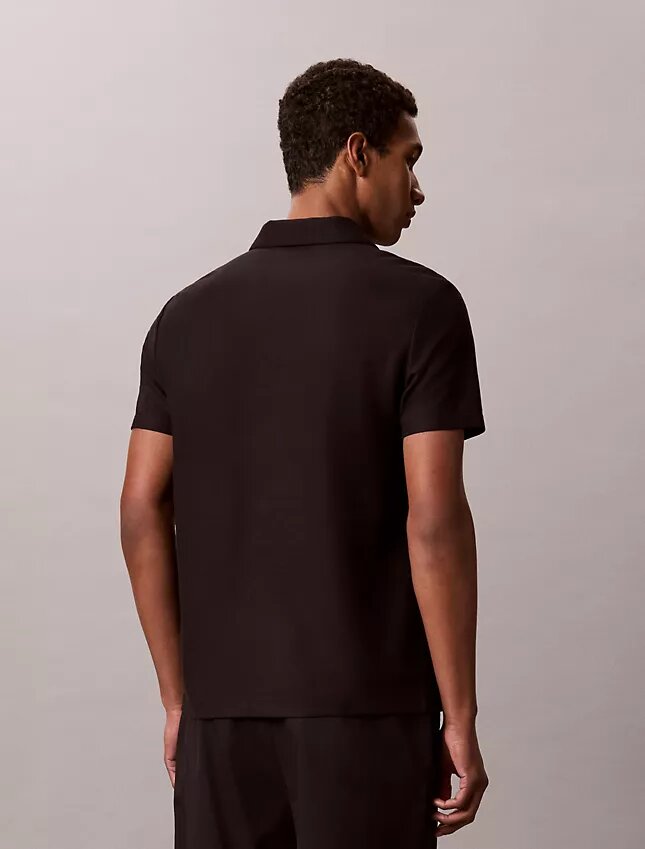 Kontrast Biye Çeyrek Fermuarlı Polo Gömlek Kontrast Biye Çeyrek Fermuarlı Polo Gömlek