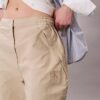 Kırışık Naylon Paraşüt Pantolonlar
