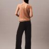 Kırışık Saten Önü Bağlamalı Tank Top