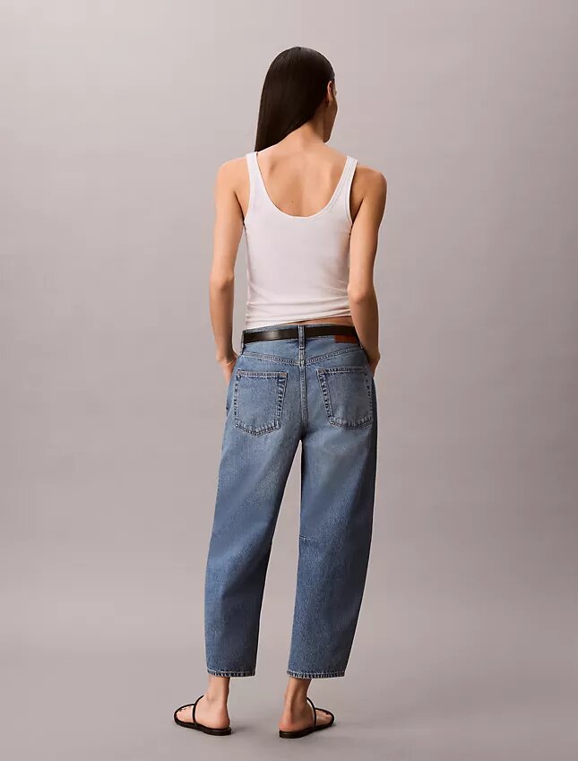 Kısa Barrel Jean Kısa Barrel Jean