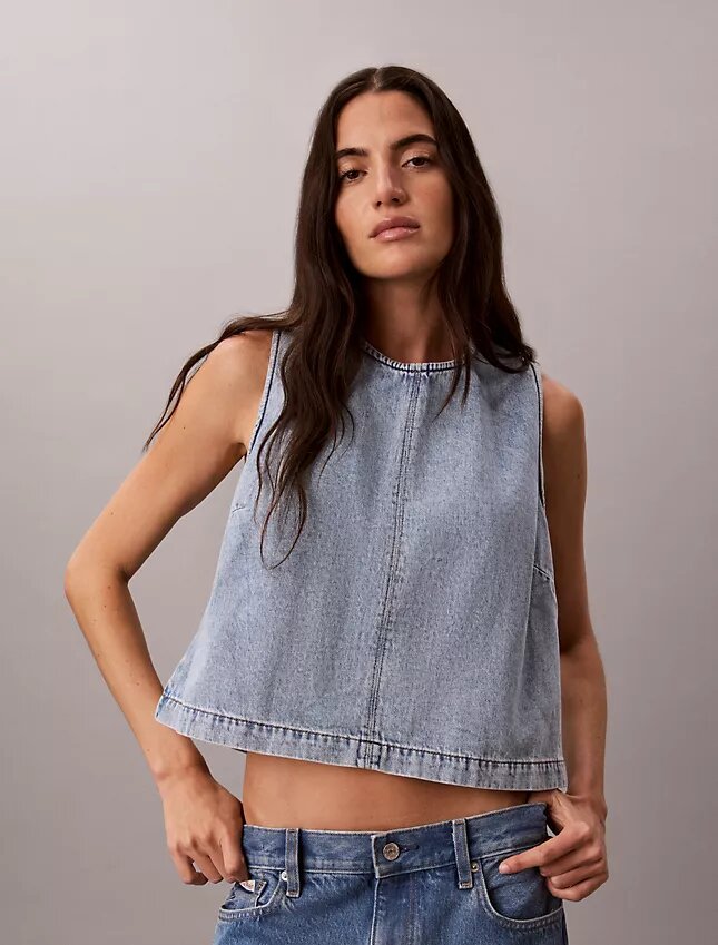 Kısa Denim Üst Giyim Kısa Denim Üst Giyim